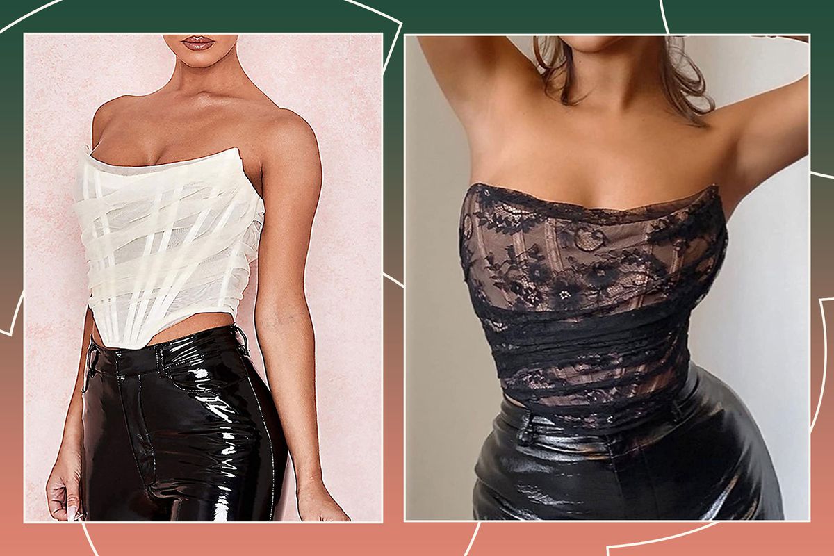 This “Surprisingly Comfortable” $30 Mesh Bustier Is Going Viral on TikTok