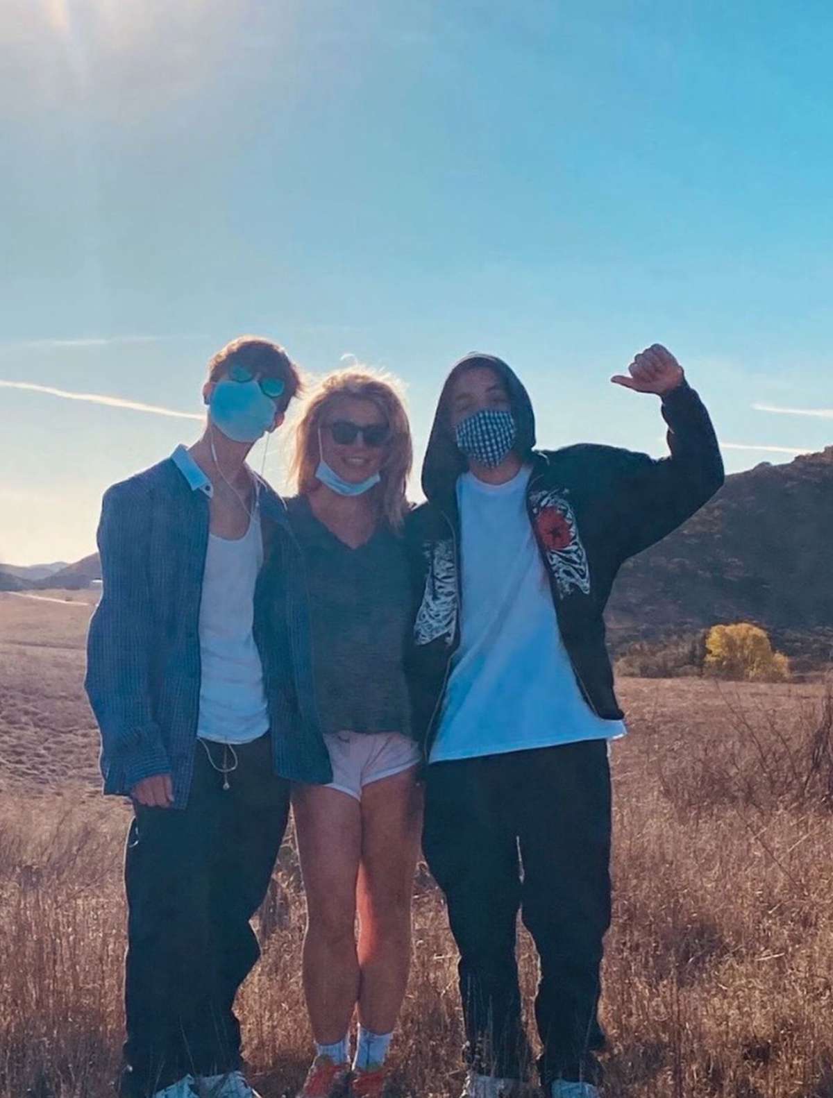 Britney Spears and Sons