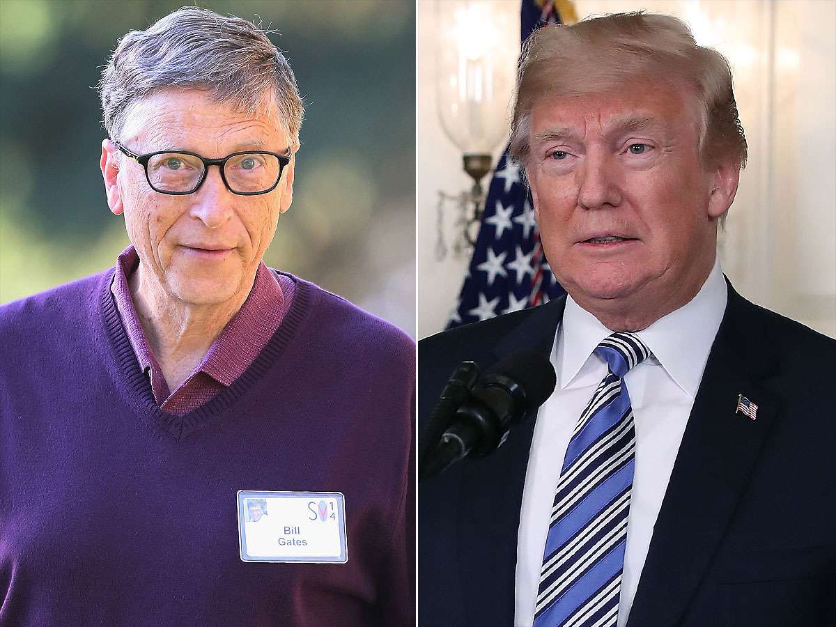 Bill Gates: Donald Trump Twice-Asked HPV and HIV Difference | PEOPLE.com