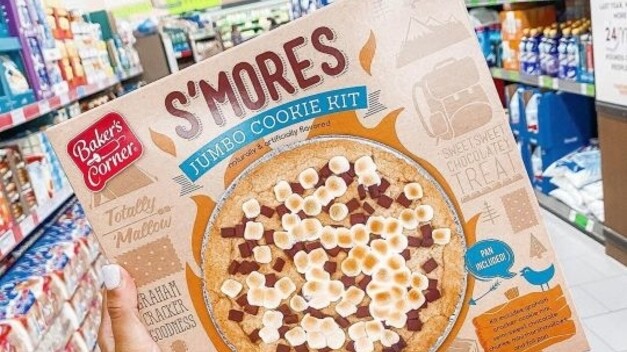 hektar beholder Salme This Aldi Jumbo Cookie Kit is Like a S'More Pizza | MyRecipes