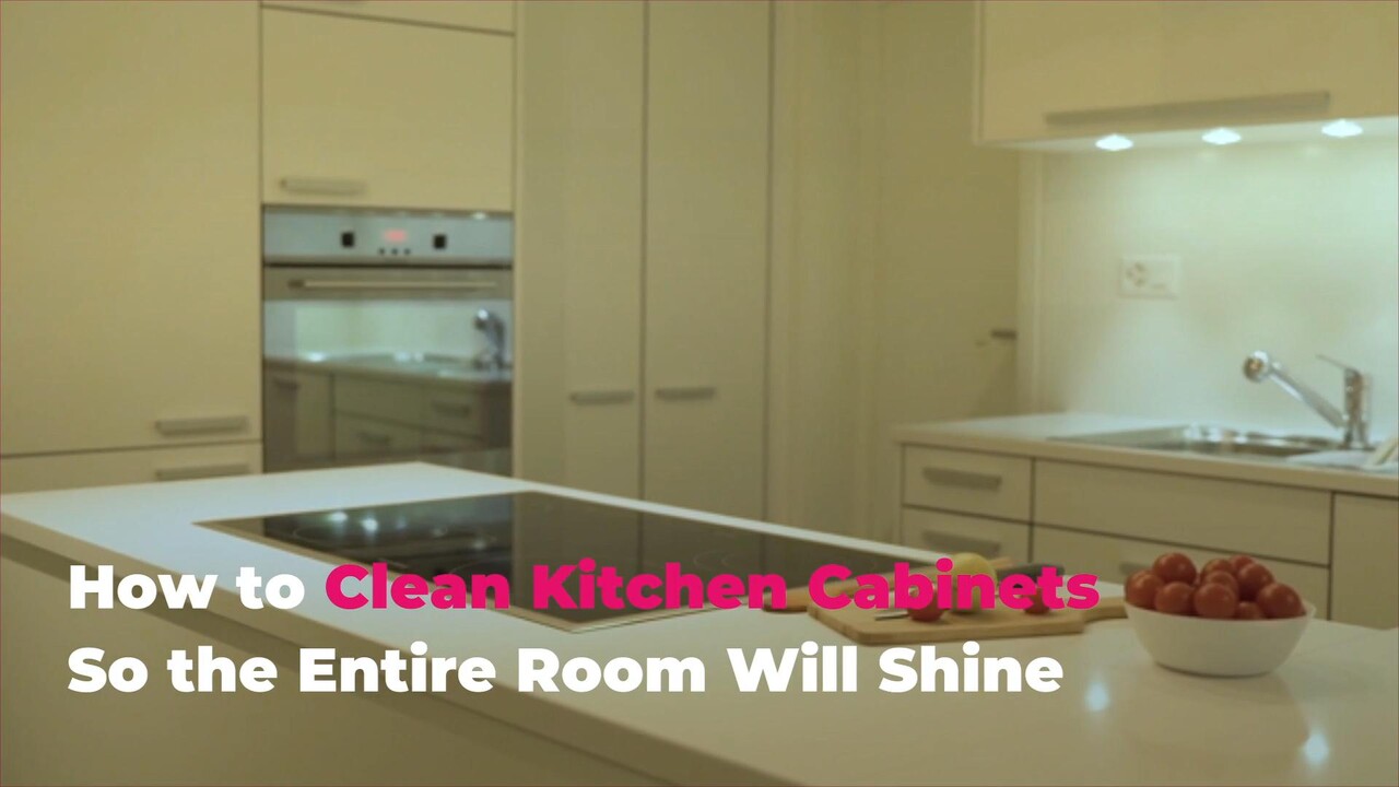 How To Clean Kitchen Cabinets So The Entire Room Shines Real Simple