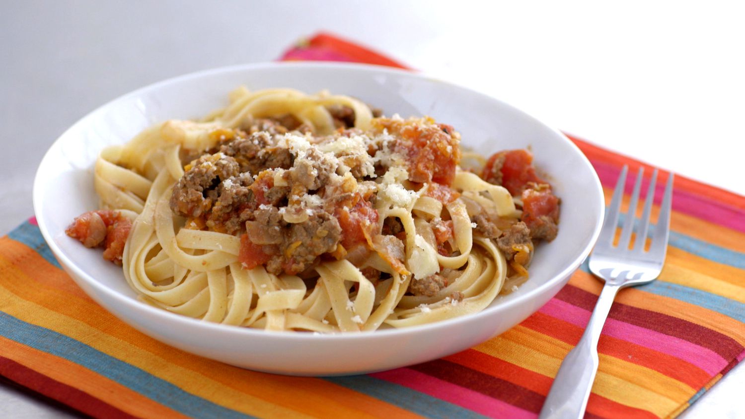 Pasta And Easy Italian Meat Sauce Recipe Martha Stewart