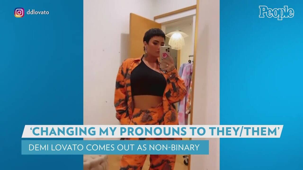 Demi Lovato Comes Out as Non-Binary, Changes Pronouns to They/Them | PEOPLE.com