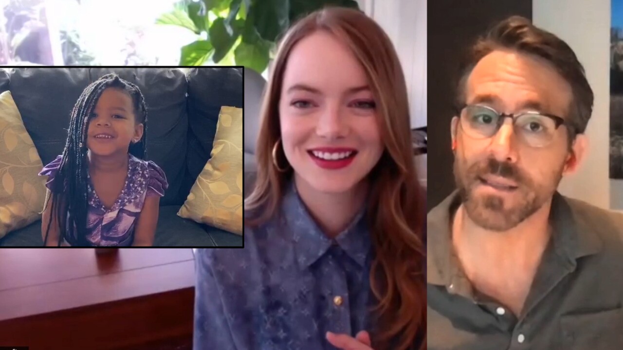 Ryan Reynolds and Emma Stone Answer Questions from Kids (And It’s Adorable!)