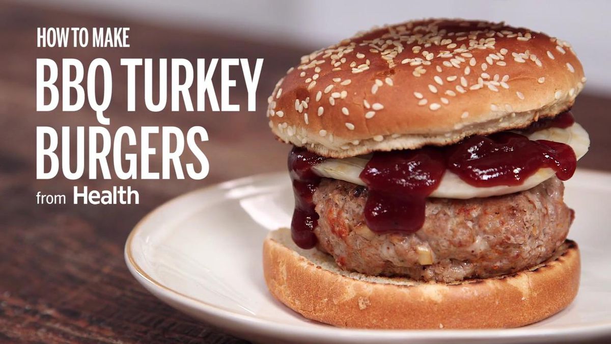 Bbq Turkey Burgers Recipe Health Com