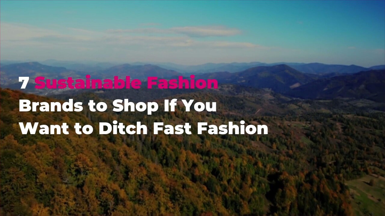 7 Best Sustainable Fashion Brands And Eco Friendly Clothing 2020 Real Simple