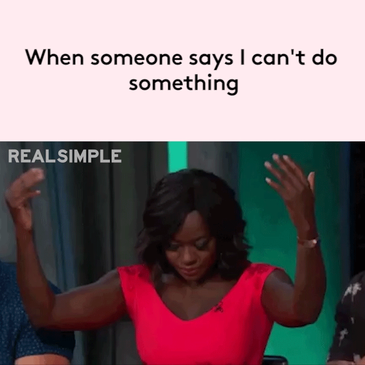 Funny International women's day memes, gifs - when someone says I can't with Viola Davis