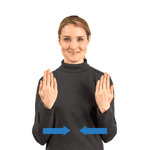 Close (sign language animation)