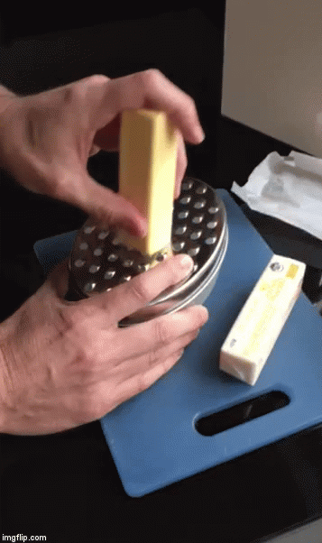 Grating Frozen Butter