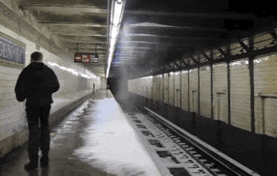 Commuting New York City GIF by WNYC - Find & Share on GIPHY