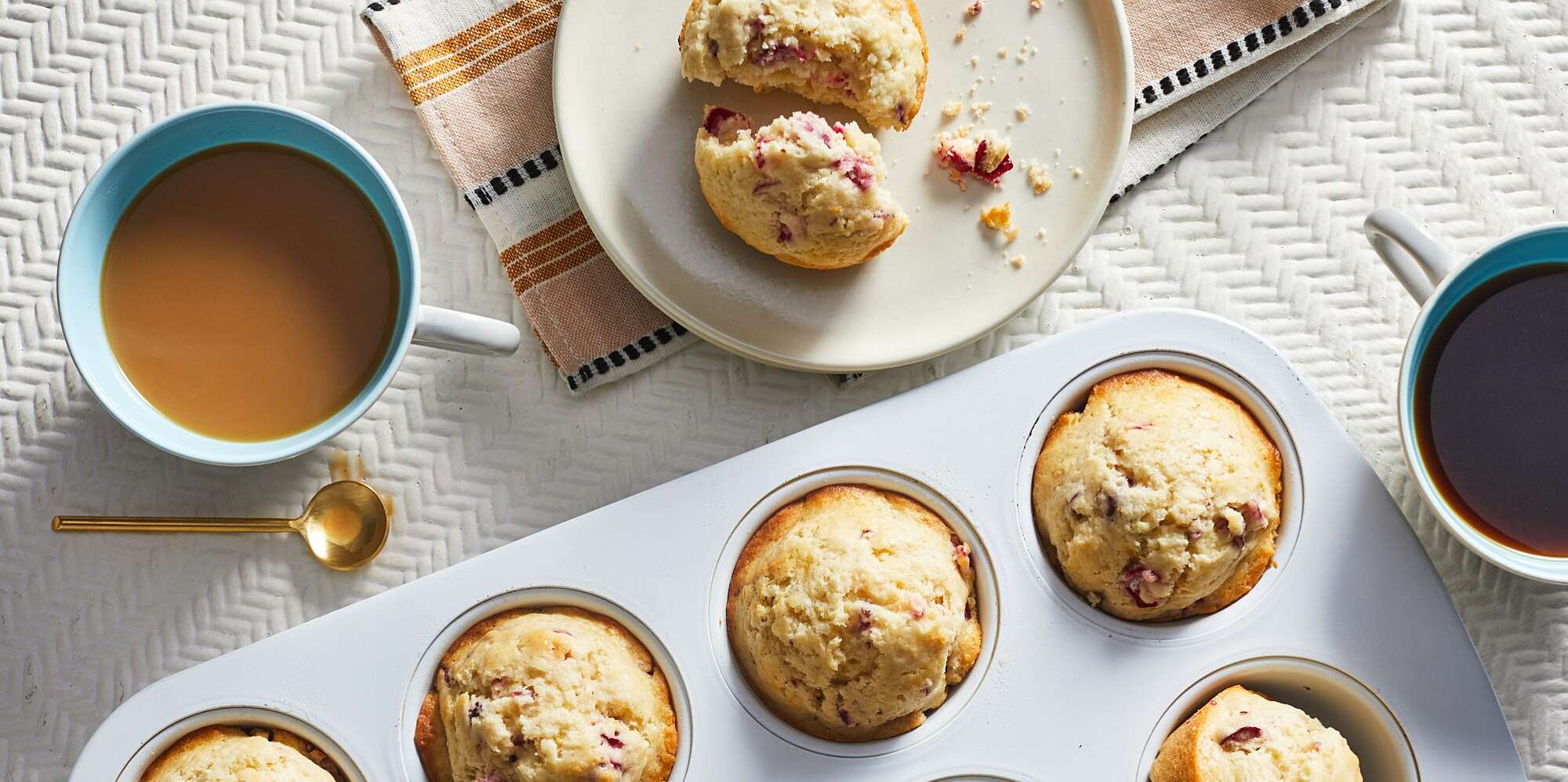 Fresh Cranberry Muffins Recipe | MyRecipes