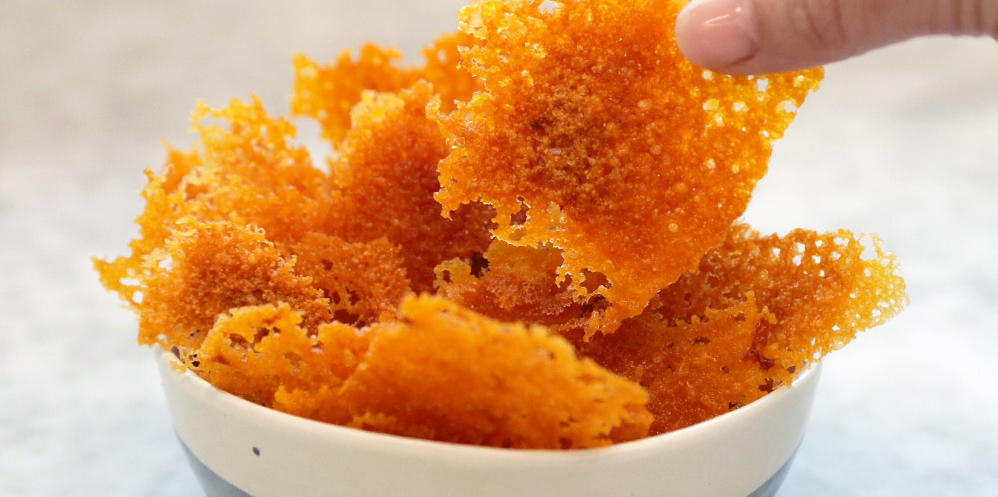 Microwavable Keto Cheese Crisps Recipe | MyRecipes