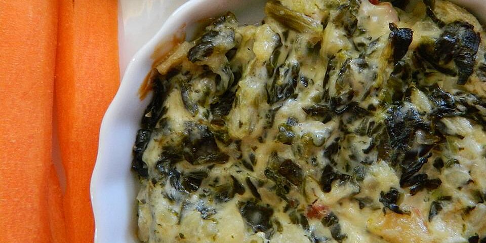Spinach Artichoke Dip with Water Chestnuts Recipe | Allrecipes