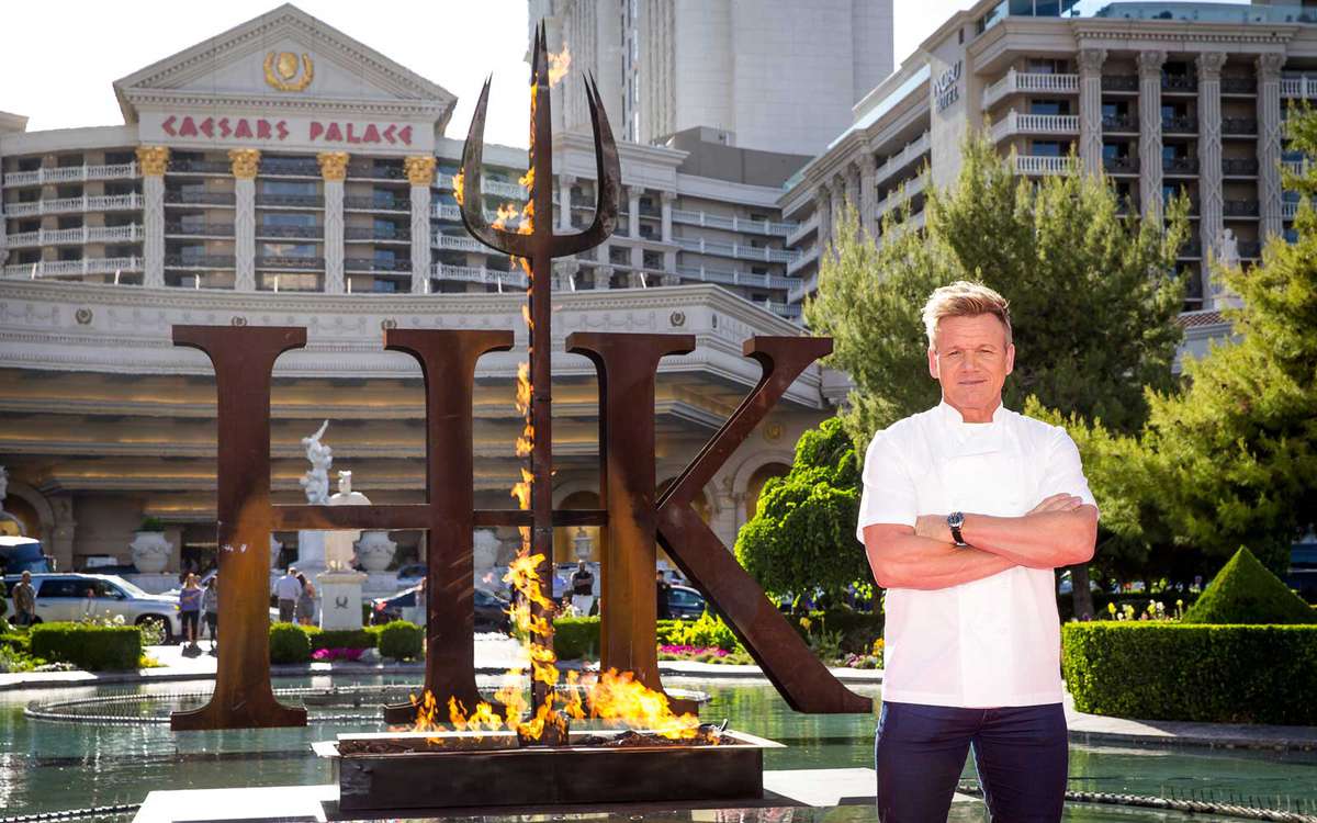 Gordon Ramsays New Hells Kitchen Restaurant Is A Reality Show Come To Blazing Life Travel Leisure
