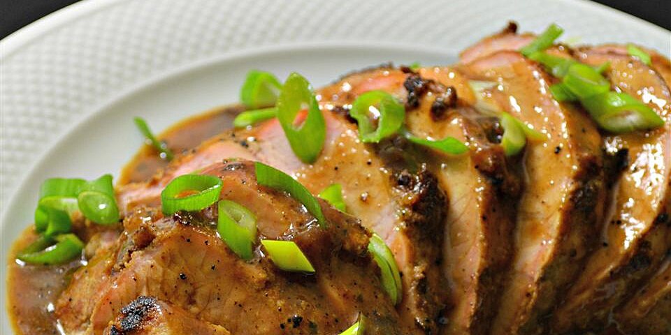 Roast Pork in Asian Brown Sauce Recipe | Allrecipes