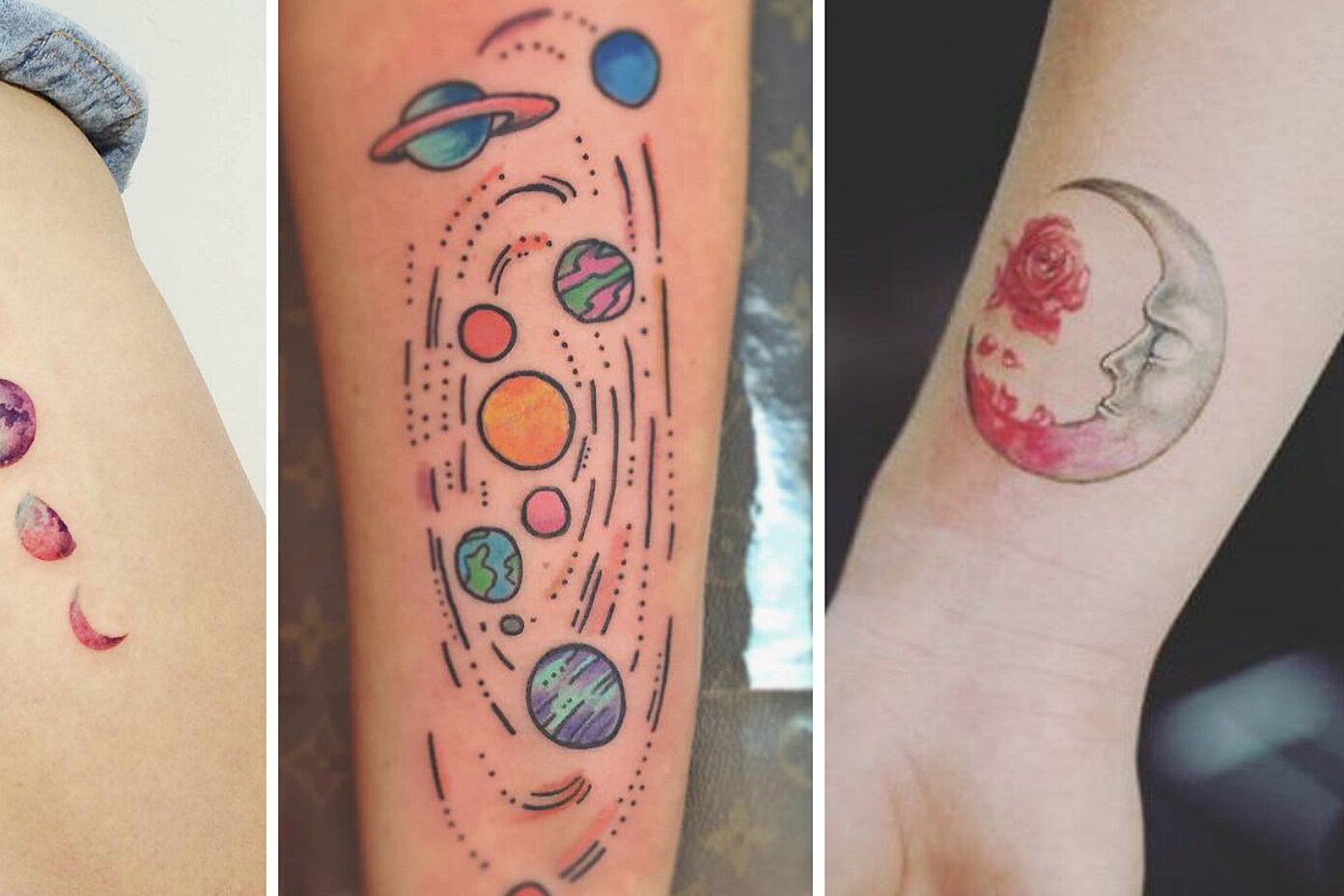 15 Space Tattoos That Are Out Of This World Mesmerizing Hellogiggles