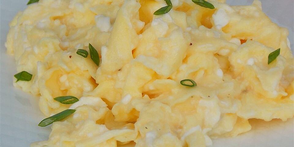 Creamy Cottage Cheese Scrambled Eggs Recipe Allrecipes