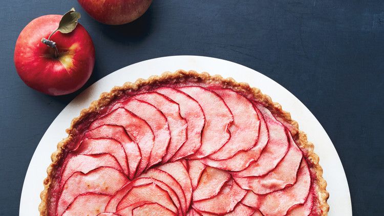 Pink Applesauce Tart Martha Stewart