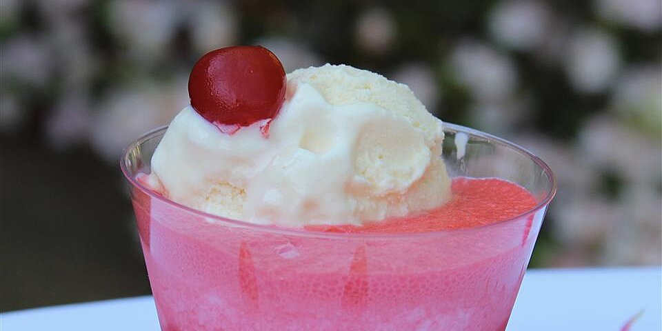 Shirley Temple Ice Cream Float Recipe Allrecipes