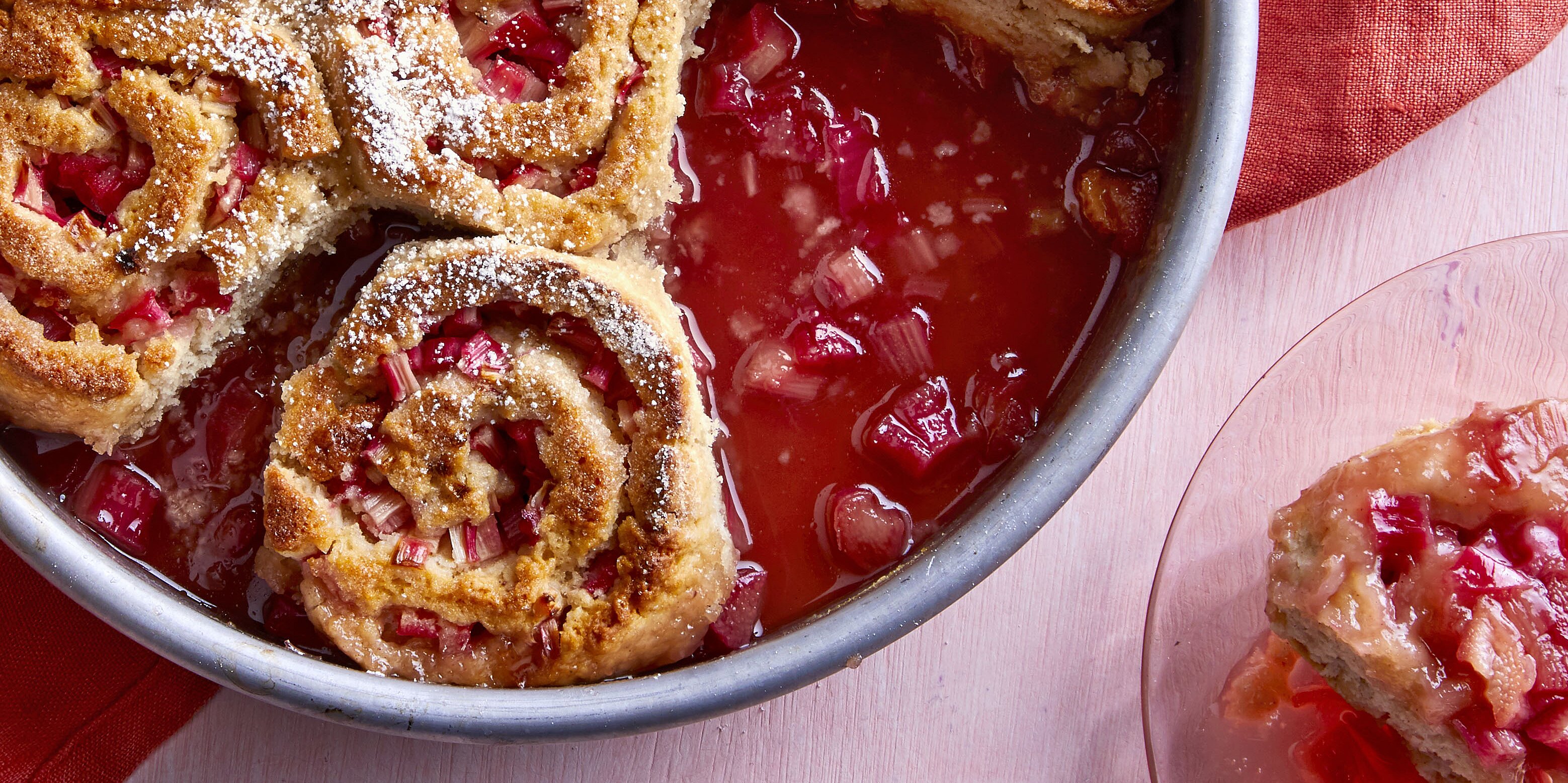 Rhubarb Cranberry Roll Ups Recipe | Allrecipes