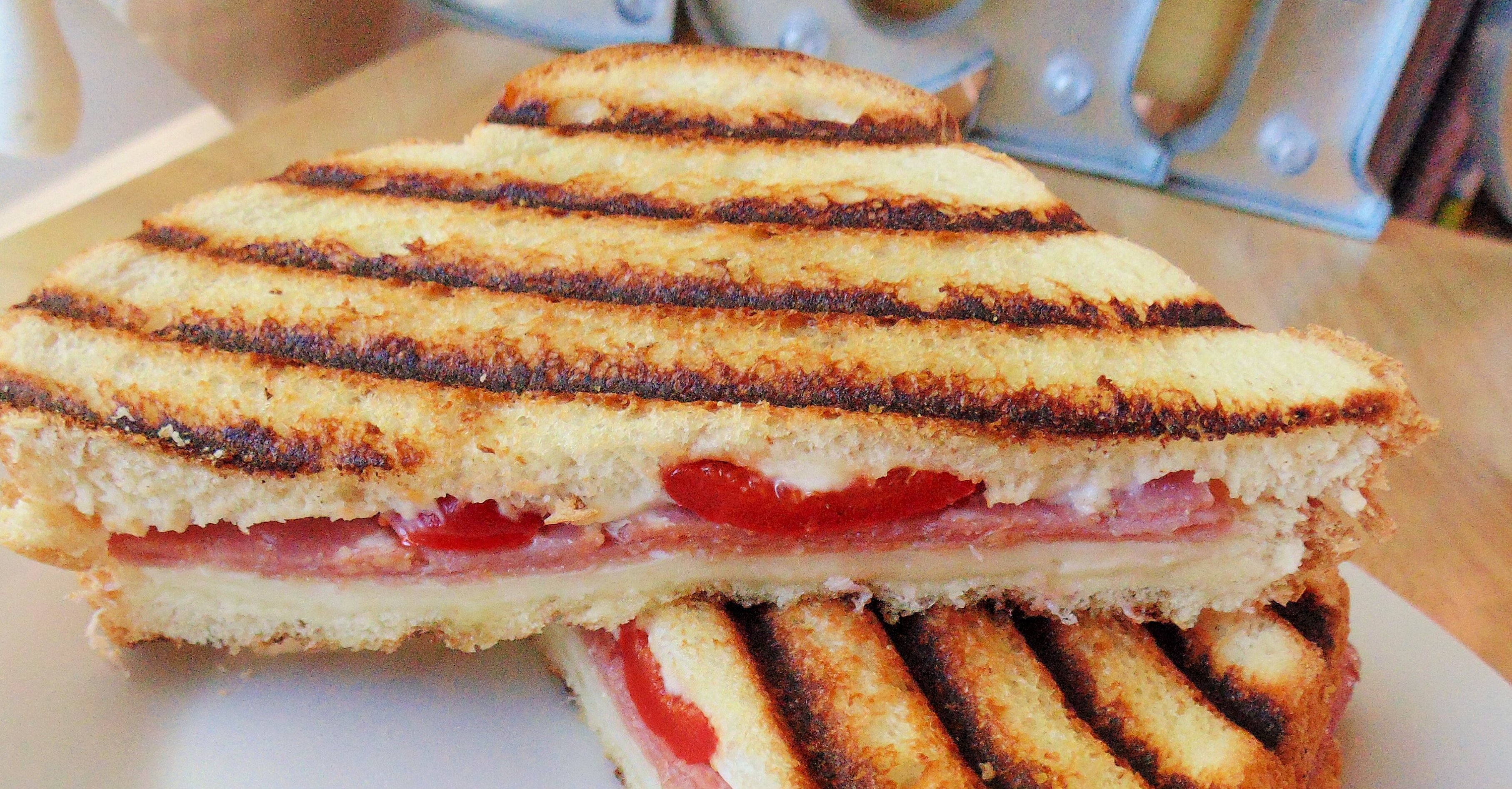 Grilled Panini Sandwich Without a Panini Maker Recipe