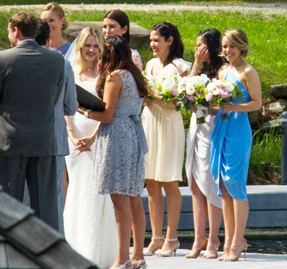 Famous Celebrity Bridesmaids And Dresses Instyle