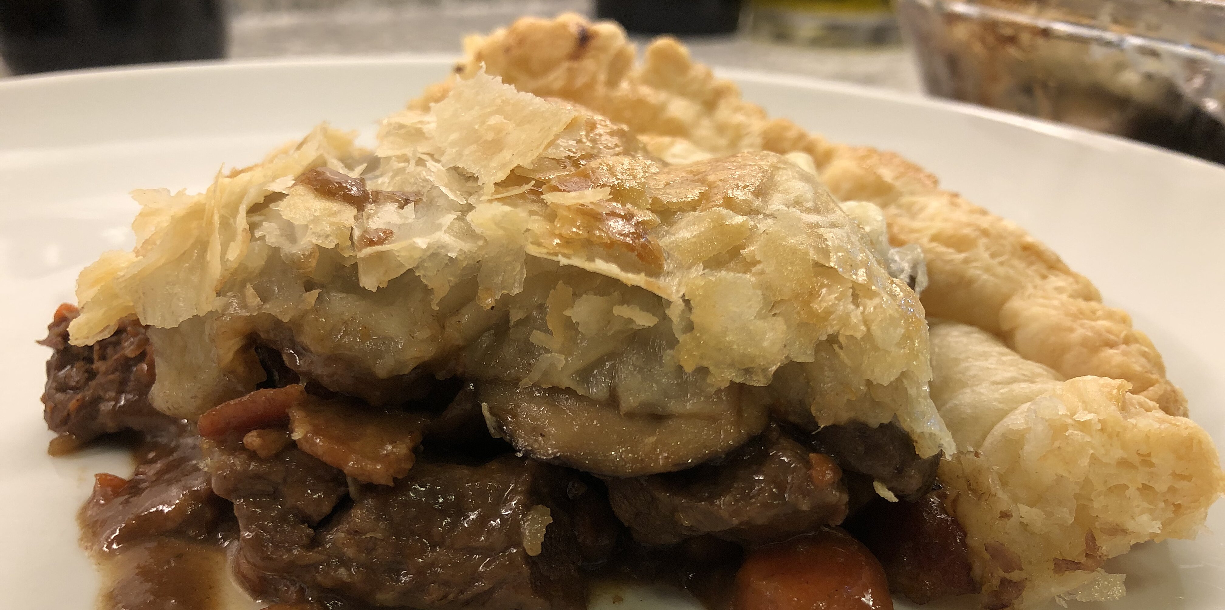 Beef, Mushroom and Guinness® Pie Recipe Allrecipes