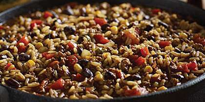 Black Beans and Rice Chili Recipe | MyRecipes