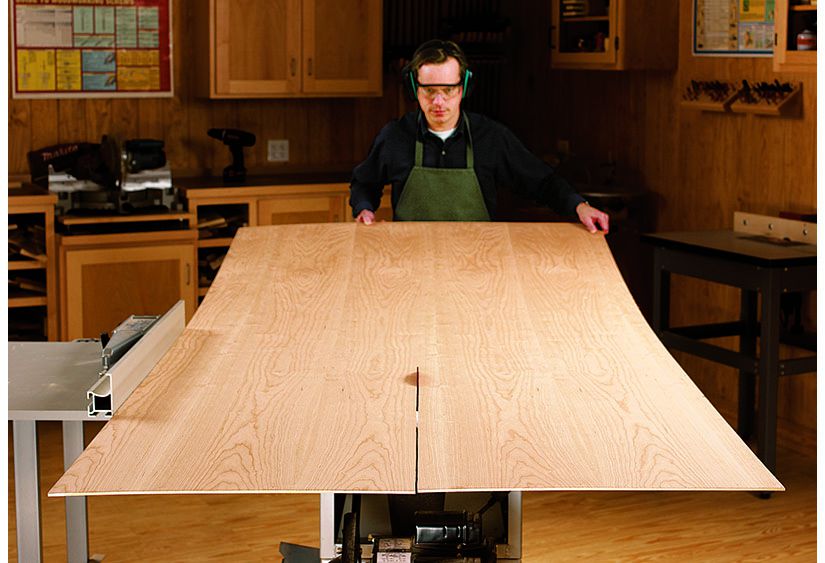 Custom real wood adjustable shelf - plywood core with your choice of wood  veneer