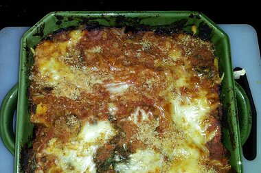 Smoky Eggplant-Kale Lasagna Recipe |