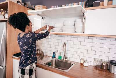 10 Creative Ways to Organize Under Your Kitchen Sink - Organized-ish