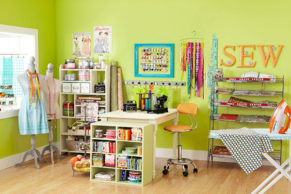 Sewing and Craft Room Storage Idea- Sew it, Win it, Build it- from