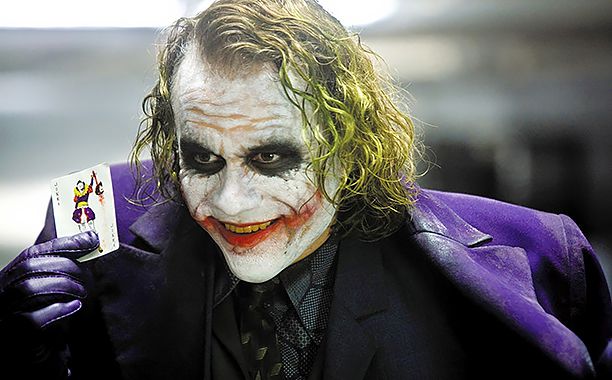The Dark Knight Heath Ledger S Joker Greatest Villain In Video Essay Ew Com