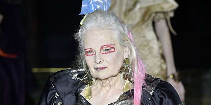 Vivienne Westwood, epic designer, just proved she's also an epic runway ...