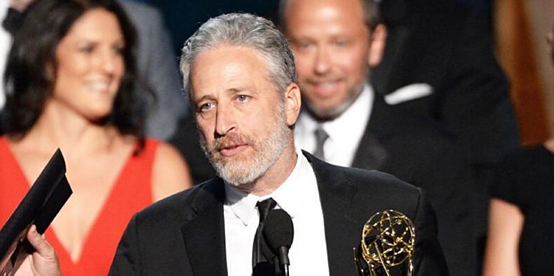 Jon Stewart excellently explains his post-Daily Show beard. We love him ...