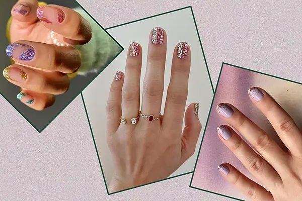 Emma Chamberlain's Pearl Bubble Nails are a Whimsical Twist on the