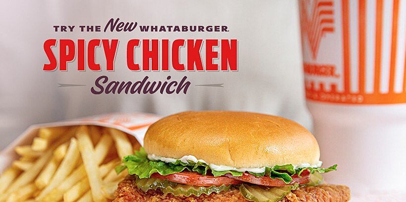 Whataburger Introducing Its Own Spicy Chicken Sandwich | MyRecipes