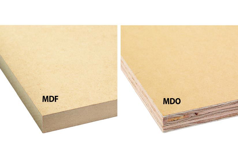 What's the difference between MDO and MDF?