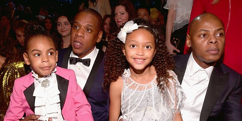 So THIS is who Blue Ivy's adorable BFF was at the Grammys | HelloGiggles
