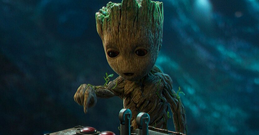 The official Baby Groot character poster is here to make your day 2000% ...