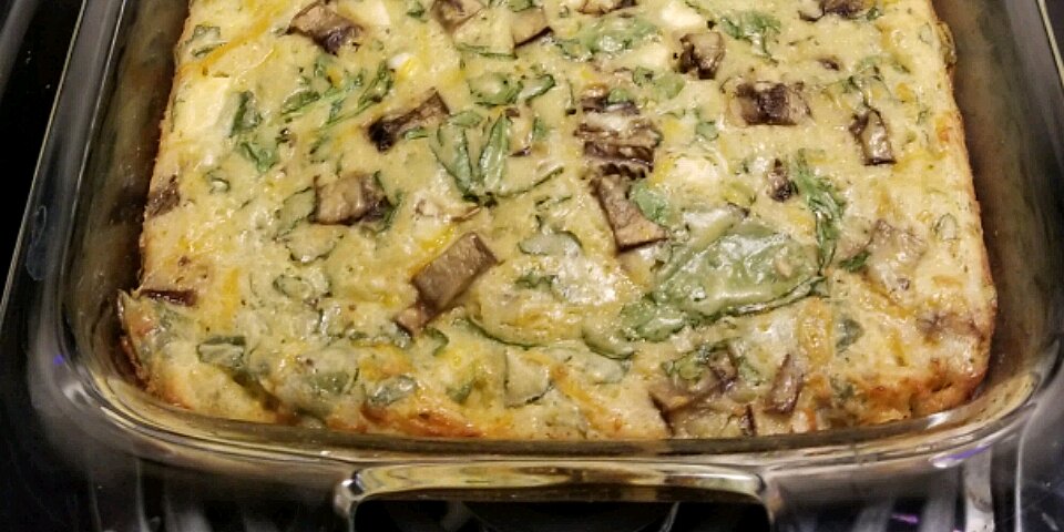 Greek Spinach and Cheese Quiche Squares | Allrecipes