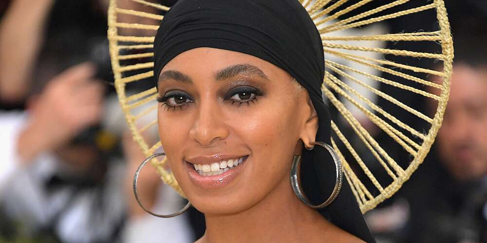 Solange Wore a Latex Dress With a Du-Rag To Met Gala 2018 | HelloGiggles