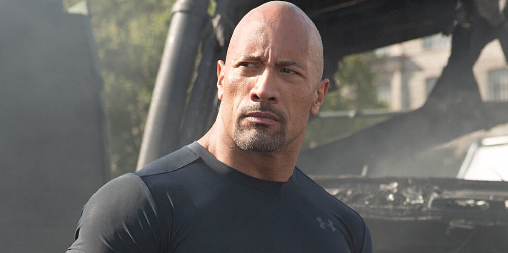 Don't even THINK about telling The Rock he runs like Tom Cruise ...