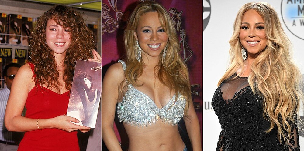 1000px x 498px - Mariah Carey Style and Beauty Looks Throughout the Years | HelloGiggles