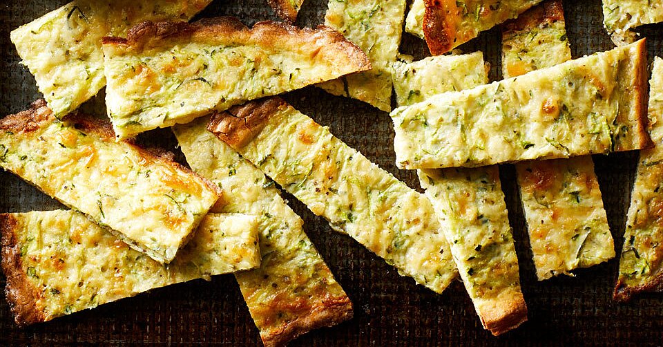 Cheesy Zucchini Breadsticks Recipe | EatingWell