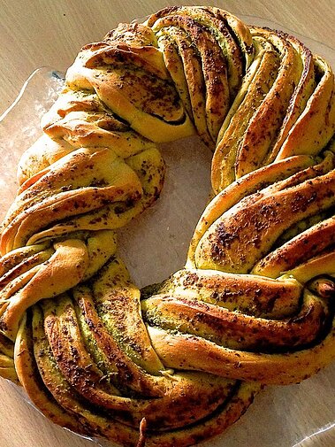 Braided Bread With Pesto Recipe Allrecipes
