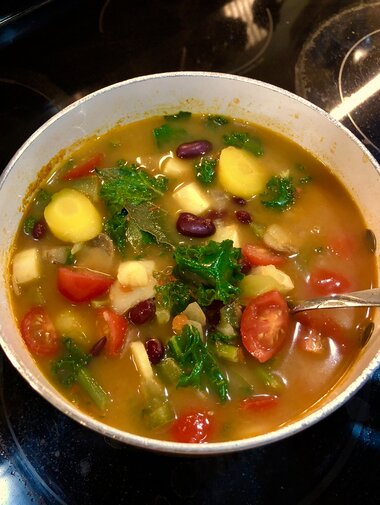 Featured image of post Steps to Make Chunky Vegetable Soup Recipe Vegan
