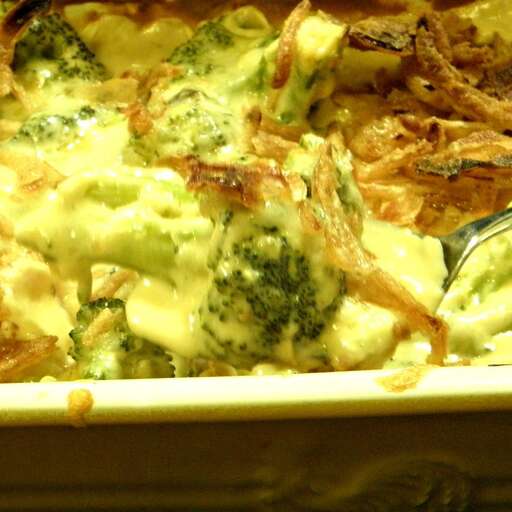 Thanksgiving Broccoli and Cheese Casserole Recipe