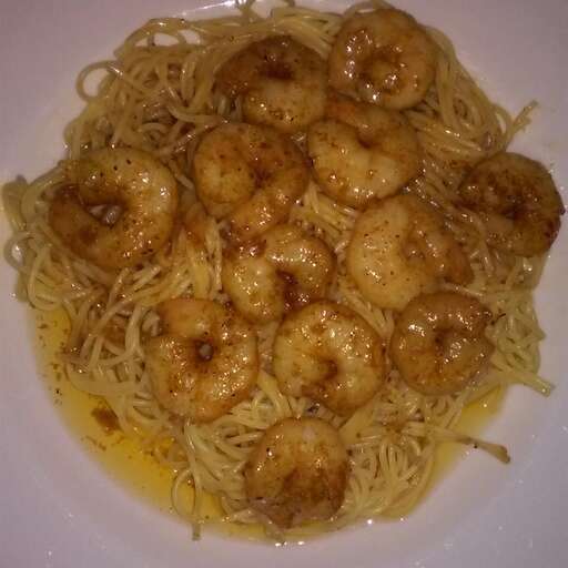 Win's Shrimp and Spaghetti Recipe