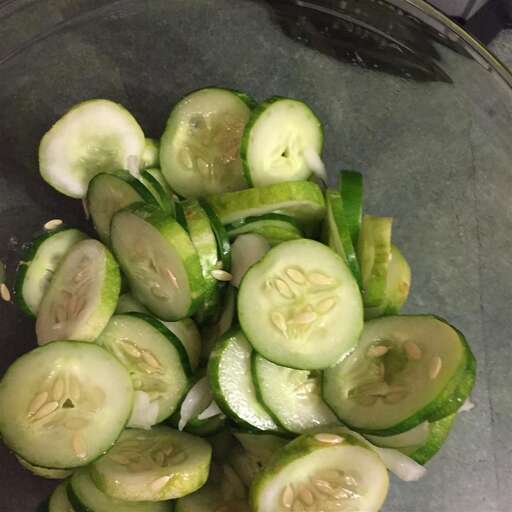 Mom's Cucumbers Recipe